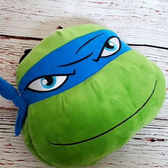 Nickelodeon Other - NINJA TURTLES LEO HEAD BACKPACK 💙